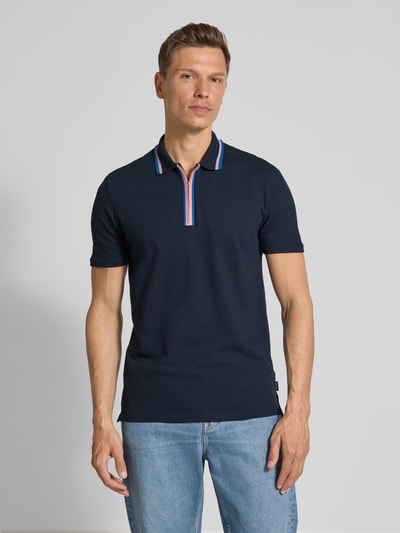PAUL SMITH Regular Fit Poloshirt mit Label-Detail Marine 4