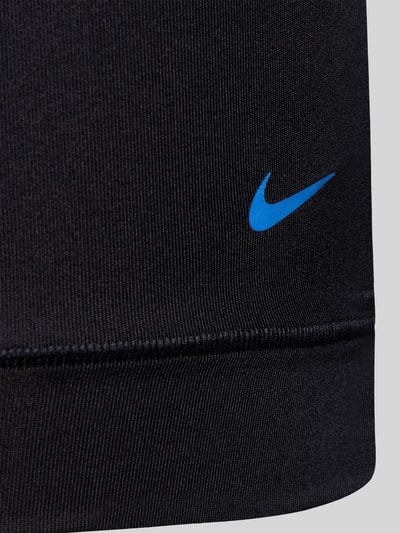 Produktfoto, Trunks mit Label-Details im 3er-Pack von Nike aus Material-Mix mit Stretch-Anteil, feine Struktur, dunkle Farbe.