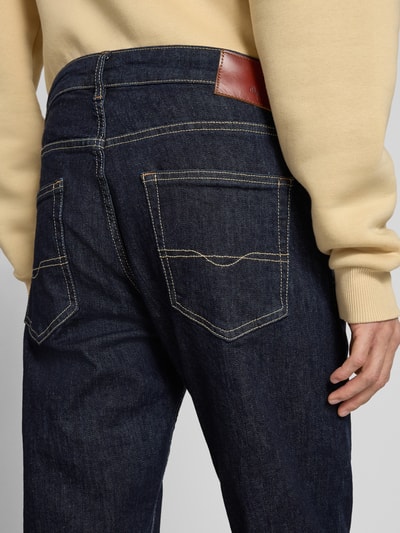 Pepe Jeans Straight fit jeans van katoenmix Donkerblauw - 3