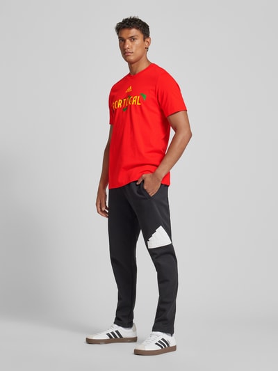 ADIDAS SPORTSWEAR T-Shirt mit Label-Print Modell 'PORTUGAL' Rot 1