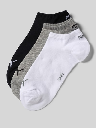 PUMA Sneakersocken mit Logo im 3er-Pack Offwhite 1
