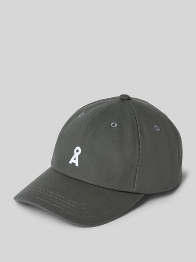 ARMEDANGELS Cap aus reiner Baumwolle Modell 'YENAAS' Oliv 1