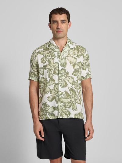 Marc O'Polo Regular Fit Freizeithemd aus reinem Leinen Beige 4