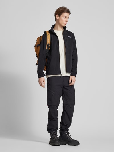 The North Face Fleecejack met labelstitching Zwart - 1