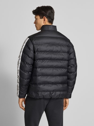 adidas Sportswear Regular fit gewatteerd jack met logoprint Zwart - 5