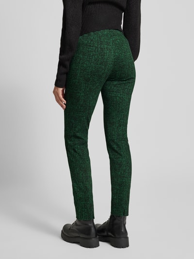 Raffaello Rossi Stoffen broek met elastische band, model 'PENNY' Groen - 5