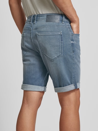 Tom Tailor Regular Fit Jeansshorts im 5-Pocket-Design Graphit 3