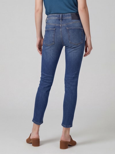 CAMBIO Slim Fit Jeans aus Baumwoll-Mix Modell 'PIPER' Blau 5