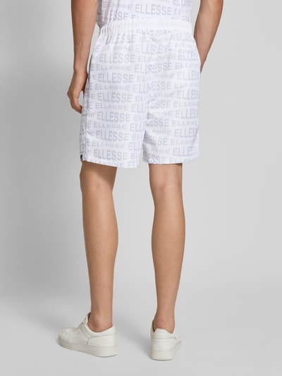 Ellesse Regular Fit Shorts mit Tunnelzug Modell 'DISTORTA' Weiss 5