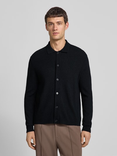 CK Calvin Klein Wolljacke mit Kentkragen Black 4