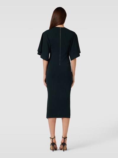 Ted Baker Midi-jurk in effen design, model 'LOUNIA' Flessengroen - 5