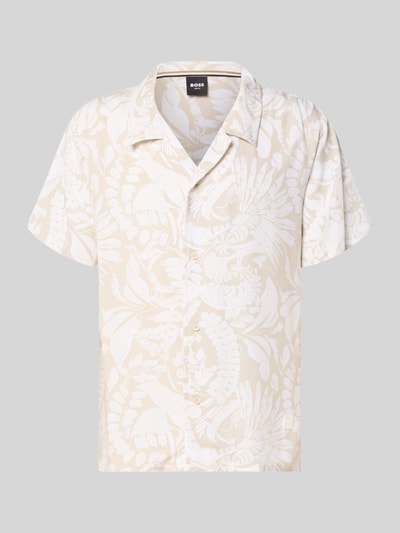 BOSS Regular Fit Freizeithemd aus reiner Viskose Modell 'BEACH' Sand 2