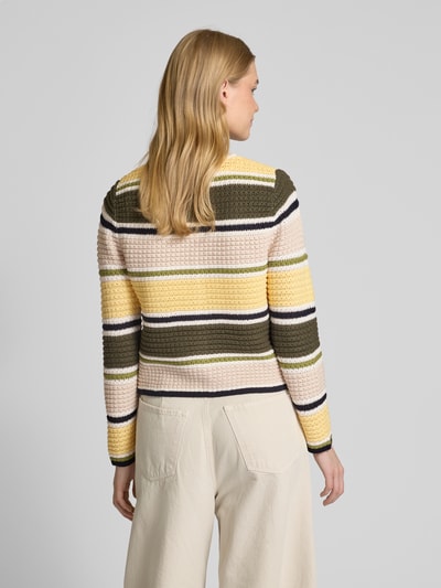 Zero Cardigan mit durchgehender Knopfleiste Beige 5