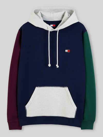 Tommy Jeans Regular Fit Sweatshirt aus Baumwoll-Mix Dunkelblau 2