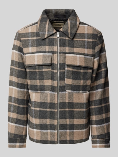 Jack & Jones Premium Jack met kentkraag, model 'BLURUSSEL' Beige - 2