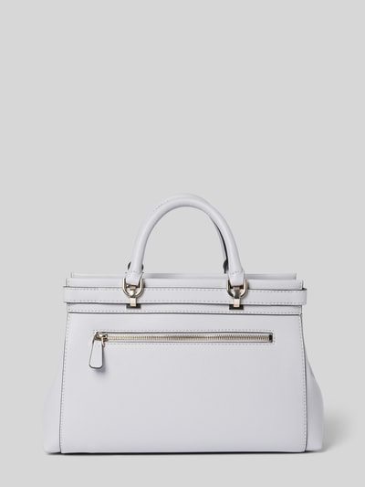 Guess Satchel bag met labelapplicatie, model 'ALI' Lila - 3