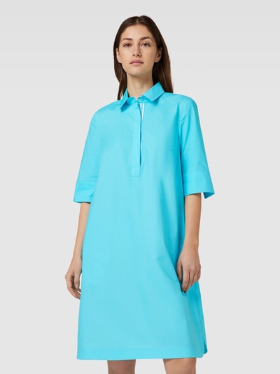 Christian Berg Woman Hemdblusenkleid mit Umlegekragen Aqua 4