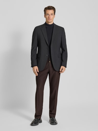 HUGO Slim Fit Anzughose mit Schurwoll-Anteil Bordeaux 1