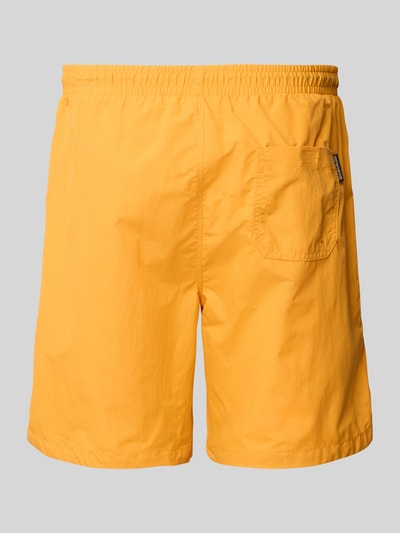 Napapijri Badehose mit seitlichen Eingrifftaschen Modell 'IAATO' Orange 3