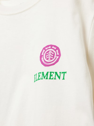 Element T-Shirt mit Rundhalsausschnitt Modell 'FOSSIBLE' Offwhite 2