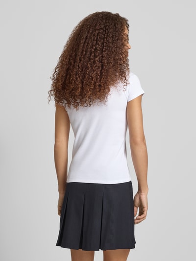 Topshop T-Shirt mit Rundhalsausschnitt Modell 'EVERYDAY' Weiss 5