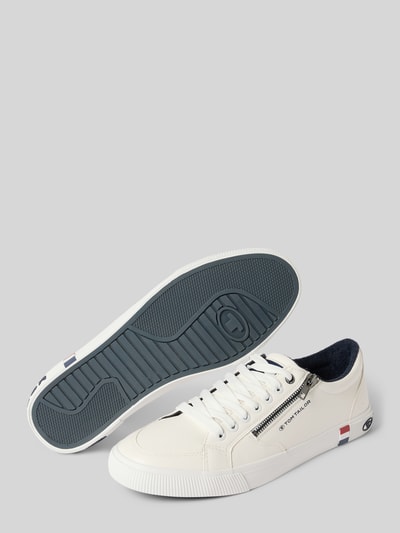 Tom Tailor Low Top Sneaker mit Label-Detail Weiss 4
