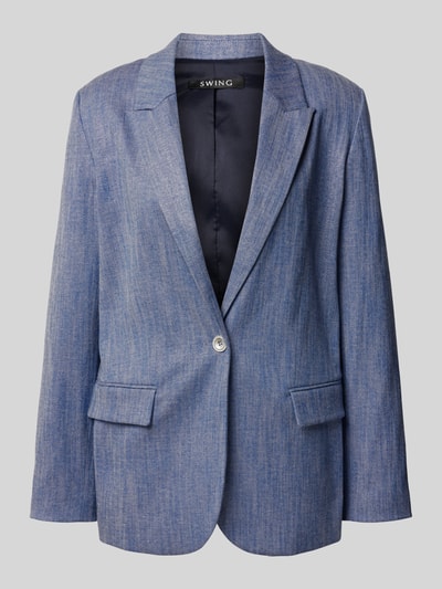 Swing Blazer mit Reverskragen Bleu 1