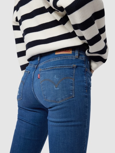 Levi's® Jeansy o kroju super skinny fit z przetarciami Levi's® Jeansowy niebieski 3