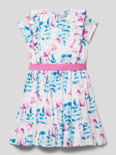 Happy Girls Mini-jurk met bloemenmotief Felroze - 1