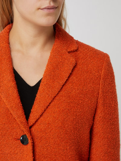 Christian Berg Woman Selection Kurzmantel in Bouclé-Optik  Orange 3