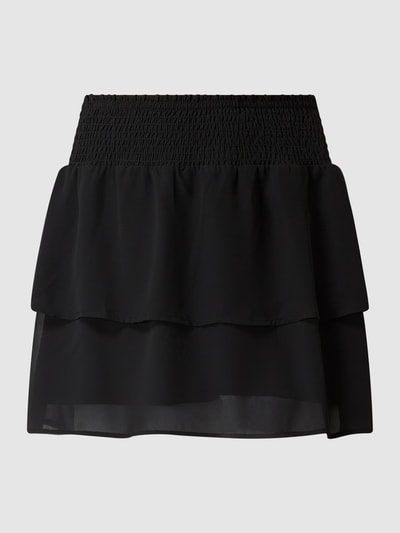 Only Minirock aus Chiffon Modell 'Lann' Black 2