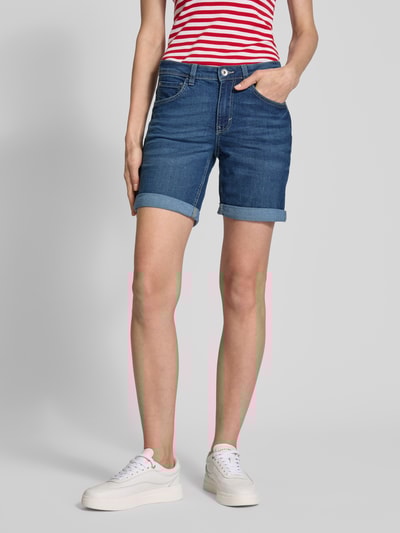 Tom Tailor Slim fit korte jeans van katoenmix, model 'ALEXA' Jeansblauw - 4