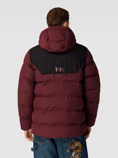 Helly Hansen Gewatteerd jack met labelprint, model 'EXPLORER' Bordeaux - 5