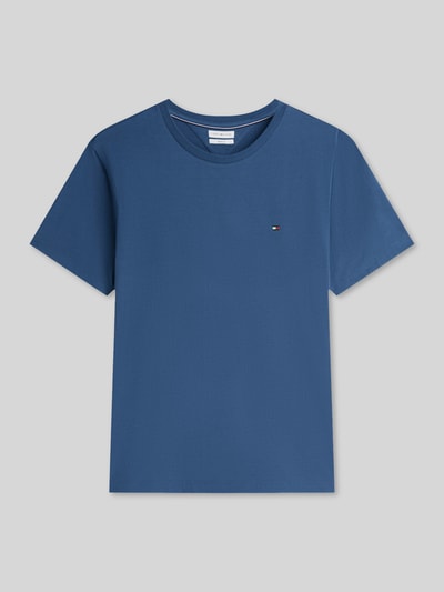 Tommy Hilfiger Regular Fit T-Shirt aus reiner Baumwolle Petrol 2