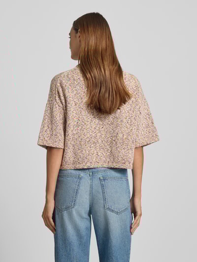 JAKE*S STUDIO WOMAN Strickpullover mit 1/2-Arm Mauve 5