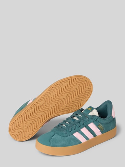 adidas Sportswear Sneakers met reliëflogo, model 'Court' Turquoise - 4