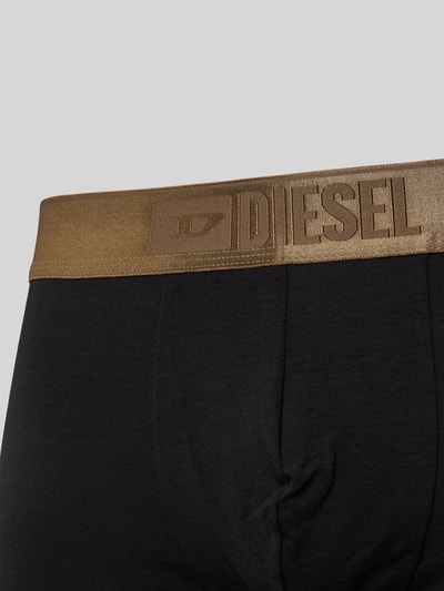 Diesel Trunks mit elastischem Logo-Bund Modell 'DAMIEN' im 3er-Pack Black 2