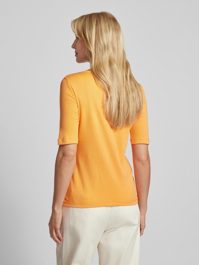 Christian Berg Woman T-Shirt aus reiner Baumwolle Orange 5