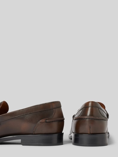 Vagabond Lederloafers mit Label-Detail Modell 'STEVEN' Mittelbraun 2