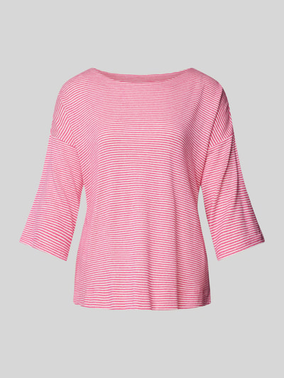 Fransa T-Shirt mit 3/4-Arm Modell 'cisco' Pink 2