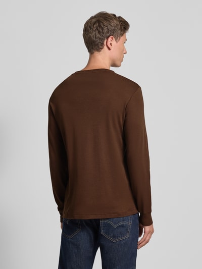 Polo Ralph Lauren Longsleeve mit gerippten Abschlüssen Mittelbraun 5