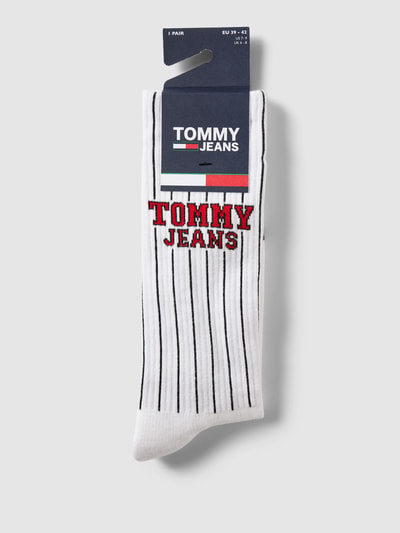 Tommy Jeans Skarpety z detalami z logo Biały 3