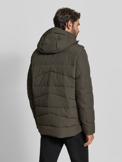 camel active Kurtka pikowana z kapturem Ciemnobrązowy 5