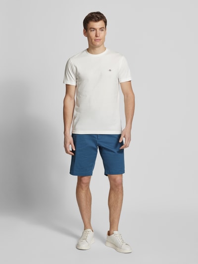 Tommy Hilfiger Regular Fit Shorts mit Gürtelschlaufen Modell 'HARLEM SHORT 1985' Ocean 1