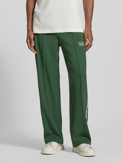 EA7 Emporio Armani Trackpants aus Viskose-Mix Gruen 4