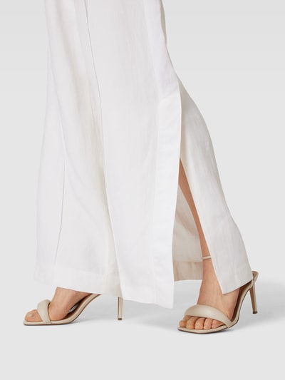 Ted Baker Pantalon met bandplooien, model 'ASTAAT' Offwhite - 3