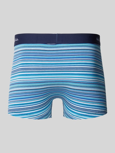 PAUL SMITH Trunks mit elastischem Logo-Bund im 3er-Pack Marine 3