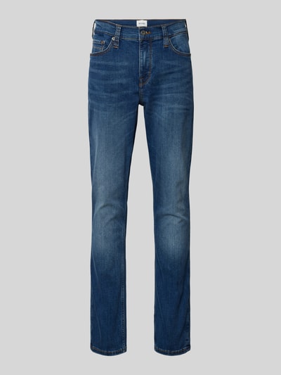 Mustang Straight leg jeans in 5-pocketmodel, model 'Vegas' Jeansblauw - 2
