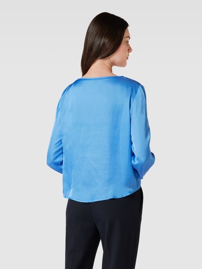 Christian Berg Woman Selection Bluse mit V-Ausschnitt Blau 5