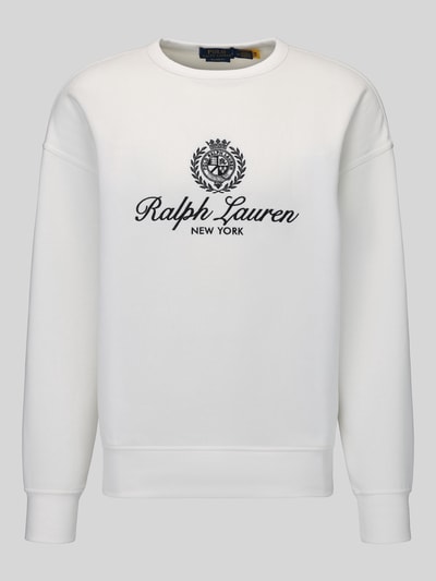 Polo Ralph Lauren Sweatshirt mit Logo-Print Offwhite 2